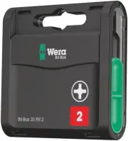 Wera Bit-Box 20 Phillips PH #2 20 Pce 057750