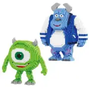 Disney Cartoon Children Toys Monsters University Micro Blocks Mini Bricks Animel