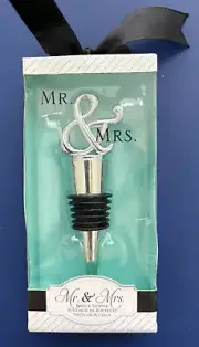 Kate Aspen Mr. & Mrs. & 4 Inch Bottle Topper - NIB