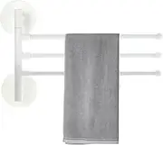 Rotation Towel Rack Holder - - Rotating Swivel Hanger Wall Mount | Folding Multiple Arm Bathroom Towel Bar Hand Towel Rack for Towels, Bath Balls, Brushes Pochy