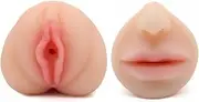 Body Doll Sex Toy for Men - Light Mini Adult Toy - Realistic Female Torso Flesh Light - Male Masturbator Massager Made with Skin-Safe & Zero Phthalate Rubber - 7.8x3.1x2.7 Inches 0.99lbs