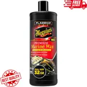Meguiar's M6332 Flagship Premium Marine Wax, 32 oz., Liquid