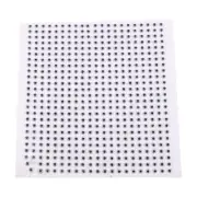 (silver 3mm)500pcs Epoxy Life Like 3D Eyes Adhesive Fly Tying Crafts Tool MU