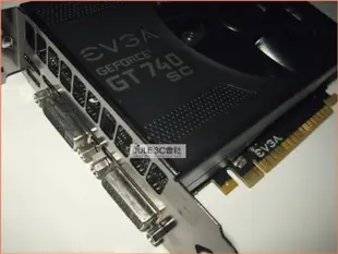 JULE 3C會社-艾維克EVGA GT740 1G SC 01G-P4-3743-KR/DDR5/庫存/PCIE顯示卡
