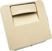 Shuogoufeng Store Dashboard Coin Box Storage Case Driver Side Glove Container Black/Beige Compatible With Corolla Compatible With Levin Compatible With Double Engine 2014-2018(Beige)