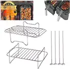 Air Fryer Rack, 2-Pack, Ninja Foodi Dual Zone, AF300UK/AF400UK, Stainless Steel