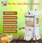 Auto Seep Beehive Honey House Beehives Bee Boxes + 10 Beekeeping Bee Hive Frames