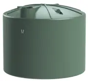 Urban Poly 10,000LT Round Rain Water Tank - Delivery to 150km of Pakenham