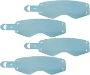 Riding Glass Film For Motorcycle | Protective Screen For Motorbike Goggles | Tearable Design Motorcycle Riding Accessory For Outdoor, Competition