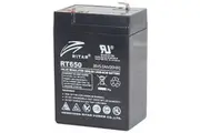 Ritar RT650 RT 6V 5A SLA General Purpose Battery Size 70x99x47mm