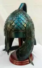 Medieval Steel Helmet Knight Norman Viking Helmet Warrior Hussars Helmet Design