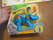 IMAGINEXT JURASSIC WORLD DR. SATTLER & TRICERATOPS SET DINOSAUR & FIGURE PARK