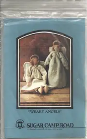 SUGAR CAMP ROAD 10" & 13" DOLLS "WEARY ANGELS" SEWING PATTERN ©1989