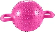 Toddmomy 1pc Adjustable Water Filled Kettlebell Portable Non Slip Dumbbell for Yoga Design for Versatile Fitness Massage Rosy