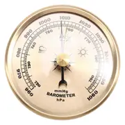 70mm Atmospheric Home Barometer Weather Forecasting Instrument Aneroid Barometer Gas Pressure Gauge As Shown