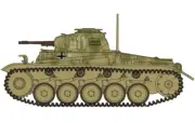 HM German Panzer II Ausf F 6th Pz Div Zitadelle 1943 1/72 diecast Tank Model