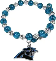 Unisex Oakland Raiders Bead Memory Wire Bracelet FLWB125-P