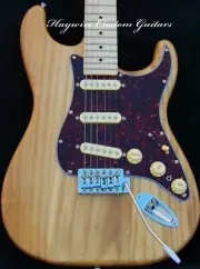 XX-Wide 2" Nut + X-Light 5.9 lb. Butterscotch Blonde Swamp Ash Strat