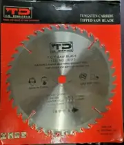 8-1/4", 40 Tooth, Circular Saw, Tungsten Carbide Tipped, TJL, Lot of 1 Blade