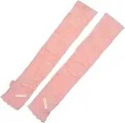 [ROMISBABA] Sun Protector Sleeve Gloves Bicycle Gloves Sleeve Covers for Gloves for Working Out Cycling Gloves para Sleeves for Women Cuff Arm Guard White
