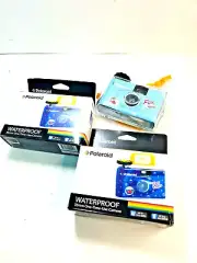 3 Polaroid Camera L35mm Fun shooter One Time use Waterproof Weather proof