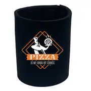 Food Pizza Is My Choice - Funny Novelty Stubby Holder