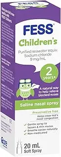 Fess Children's Saline Nasal Solution Spray 20 ml