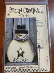 Bee’in Creative Designs Snowman Just Chill’n K122 Pattern Only