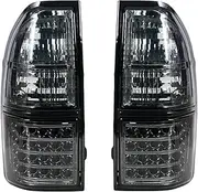 2PC Smoked LED Tail light ，Compatible for Toyota Land Cruiser Prado LC90 3400/2700 1996 1997 1998 1999 2000 2001 2002 2003