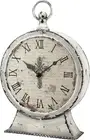 Large 12 Inch Decorative Battery Operated Table Top Clock with Roman Numerals