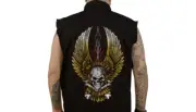 Lethal Threat No Regrets Sleeveless Button Down Shirts CO60190XXL