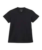Y-3 Logo Print Crewneck T-Shirt S,XS,M black