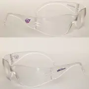 2 x Manly Warringah Sea Eagles NRL Safety Eyewear Glasses Carbonate Work CLEAR