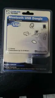 Bluetooth USB Dongle Wireless Adapter Model #28225