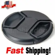 77mm Front Lens Cap Hood Cover Snap-on for Nikon Canon Tamron Tokina Sigma USA