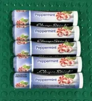 Five Chapstick Peppermint Lip Balm Lot New