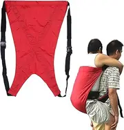 Patient Transfer Strap, Waterproof Double Layer Transfer Belt, Adult Back Strap for Elderly Patient Moving, Bed Transfer Nursing Sling