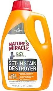 Nature's Miracle Oxy Formula Set-in Stain Destroyer for Cat 3.78 Litre