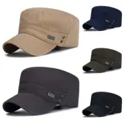 Cadet Hat Army Hats Baseball Hat Flat Top Caps Military Cap Autumn Casual Female