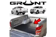 Heavy duty rubber checker plate ute tray mat for Mitsubishi Triton MQ 2015-2019