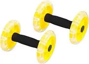 CLISPEED Ab Roller Wheel Core Strength Training Wheel Fitness Accessory for Tummy Exercise Portable Fitness Roller