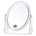 Double-sided Desktop Cosmetic Mirror Table Makeup Mirror Dressing Table