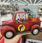 Buc-ee's New Led Truck Snow Globe Batteries Operated. Christmas Collectives