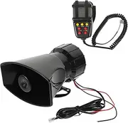 Alipis 1Set with Tone Loudspeaker Compact Vehicle Horn Alarm Sounds Easy Installation for Outdoor Security and Personal Safety