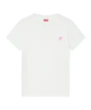 Kenzo Elephant Logo Embroidered T-Shirt S,XS,L,M off white