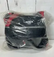 NEW FULL BODY SAFETY HARNESS MEDIUM /LARGE POLYESTER RED/BLACK 420 LBS CAP