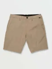 VOLCOM Men's Hybrid Shorts SLUB FRICKIN CROSS SHRED - Khaki - Size 33 - NWT