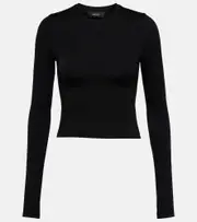 [Wardrobe.NYC] Wardrobe.NYC Jersey top UK 4 black