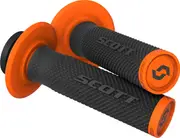 Scott SX II Lock-On Grips + Cam Set, black-orange One Size Black Orange