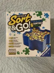 Ravensburger Sort And Go Sorting Trays 6 Trays Holds 1000 Pieces New Sealed
